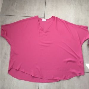 Adrienne loosen chiffon tunic